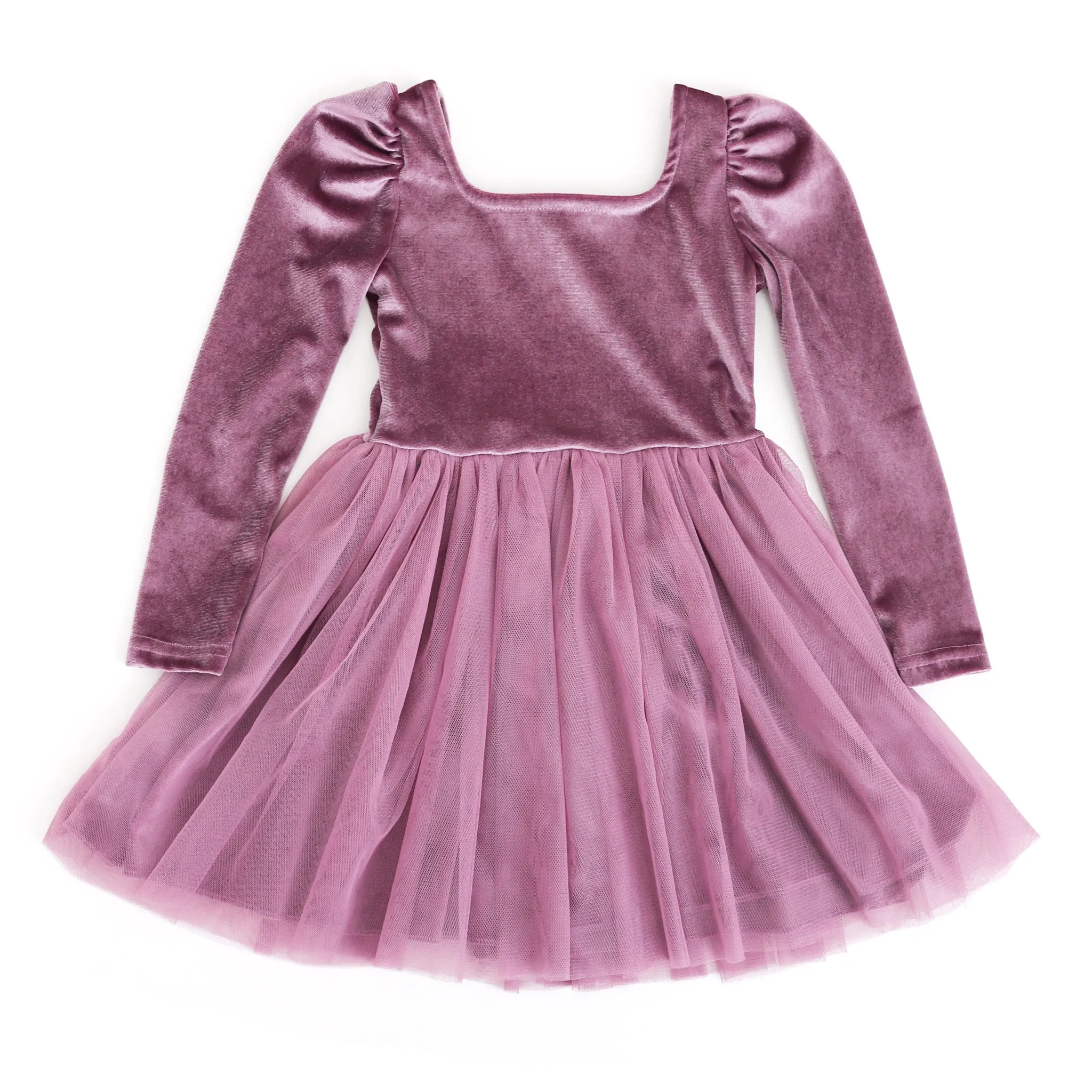 Amethyst Velvet Tutu Dress