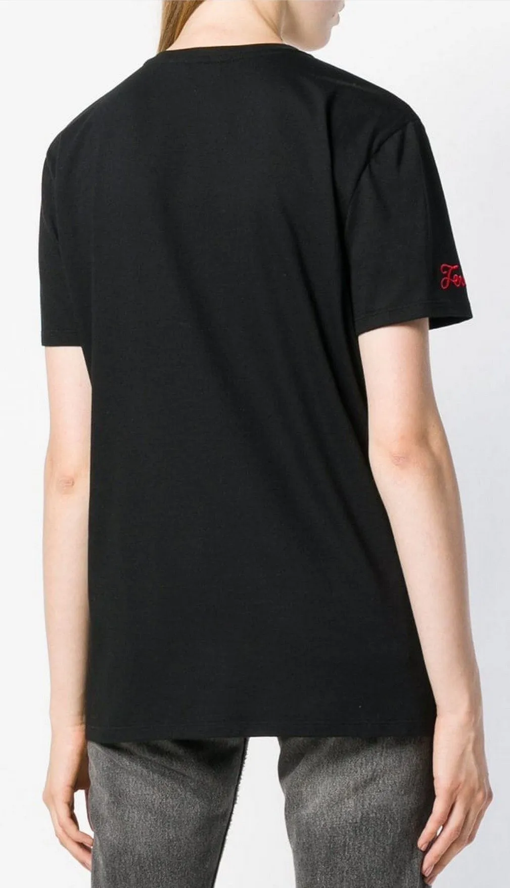 Heart Patch T-Shirt, Black