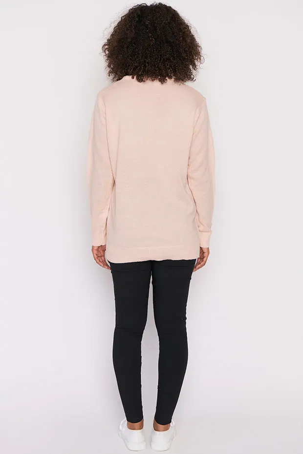 Monica Shell Sequins Knit Jumper