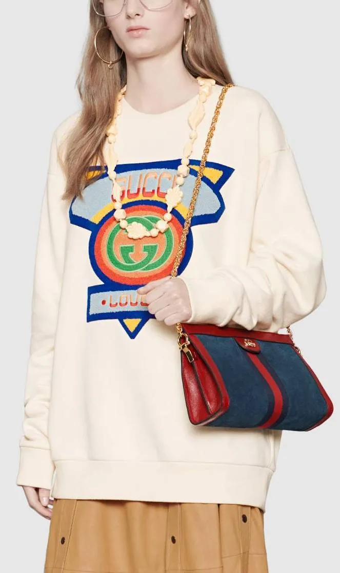 Oversize Sweatshirt with Patch