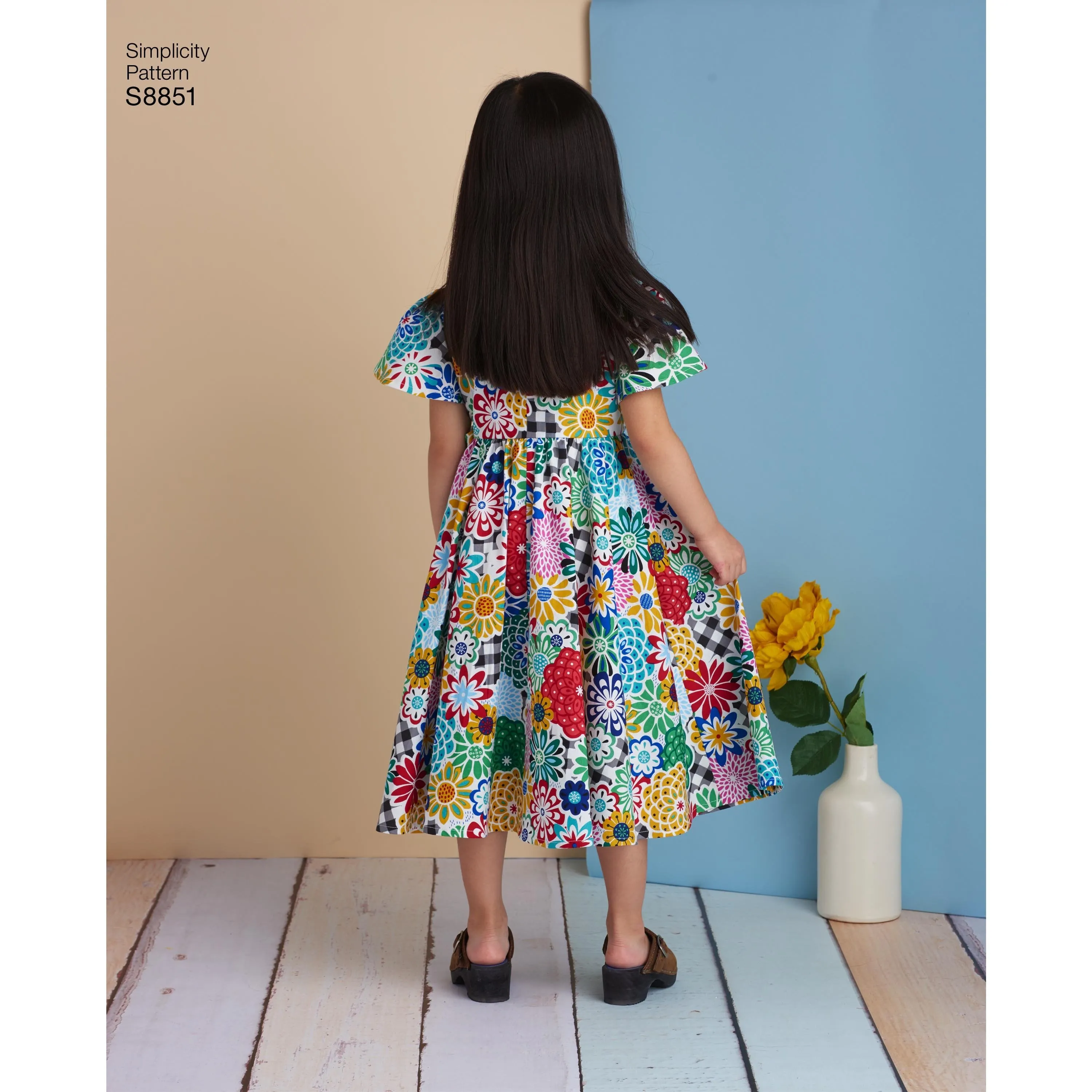 Simplicity Pattern 8851 Child's Dresses Sewing Pattern