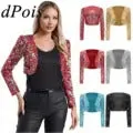 Women Elegant Ruffle Bolero Cape Bridal Shrug Half Sleeve Open Front Chiffon Cardigan Wedding Shawl Wrap for Dresses Cover Ups