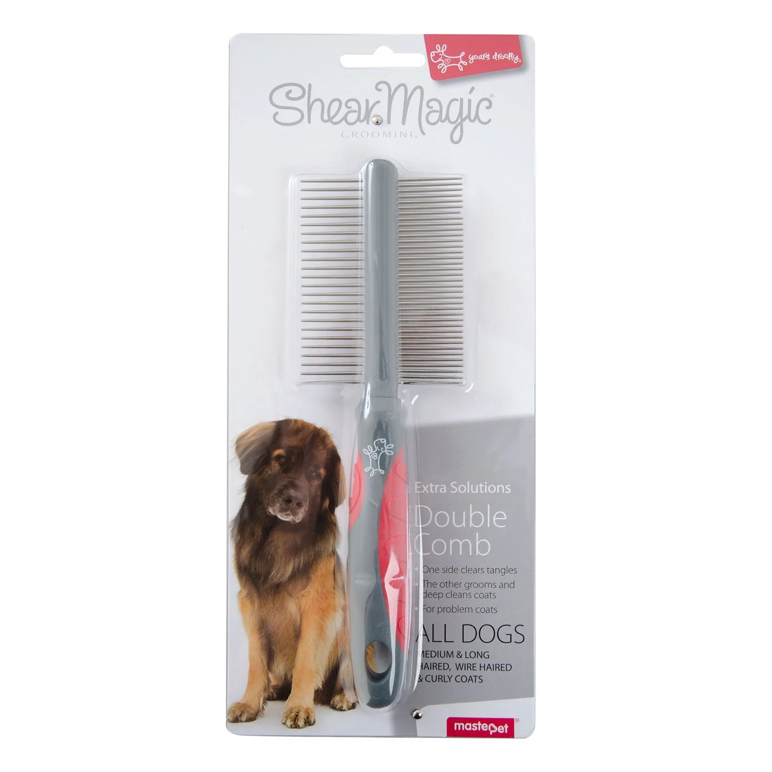 Yours Droolly Shear Magic Double Sided Comb